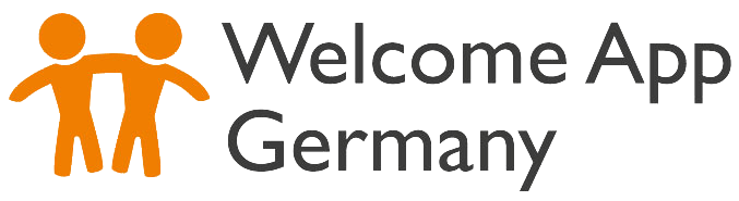 Logo von der Welcome App Germany